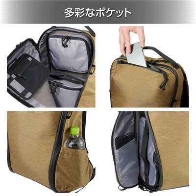 LUXXe ラグゼ ジップバックパック M LUXXe SLX-GZBPMBK LUXXe（ラグゼ） グリッド ジップバックパック M カメラバッグ