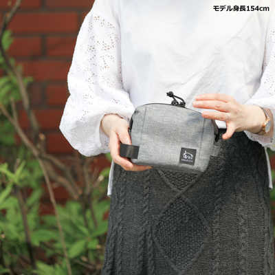 新品✨スプマンテグレー口金ポーチ✨未使用