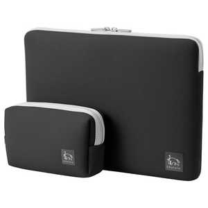 CHULULU ノートパソコン対応 ?11.6インチ Chululu(チュルル) PCインナーケース ?11.6インチ & マルチポーチ ブラック Chululu(チュルル) ブラック SCHPCMP116B CHULULU ノートパソコン対応 ?11.6インチ Chululu(チュルル) PCインナーケース ?11.6インチ & マルチポーチ ブラック Chululu(チュルル) ブラック SCHPCMP116B