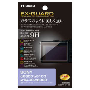 ハクバ EX-GUARD 液晶保護フィルム (ソニー SONY α6600   α6100   α6400   α6000 専用) EXGF-SA6600