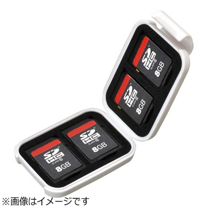 ハクバ ハクバ ポータブルメディアケース S (SD/MicroSDカード用) DMC-20SSDWT DMC-20SSDWT