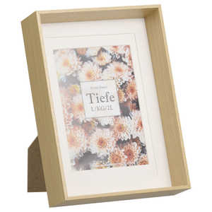 ハクバ フォトフレーム Tiefe(ティーフェ) L / KG(ハガキ) / 2L(カビネ) サイズ ナチュラル FWTF-NT ハクバ フォトフレーム Tiefe(ティーフェ) L / KG(ハガキ) / 2L(カビネ) サイズ ナチュラル FWTF-NT