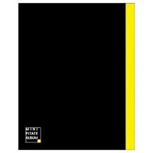 ハクバ アルバム ｢ミニピタットアルバム･ブラック/イエロー｣(L･カビネ･ポストカードサイズ) ﾐﾆﾋﾟﾀｯﾄｱﾙﾊﾞﾑ
