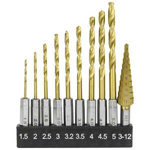 EVALUE E-Value 鉄工ドリル & ステップドリル ETD-10STEP EVALUE E-Value 鉄工ドリル & ステップドリル ETD-10STEP