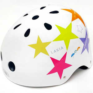 LAKIA キッズヘルメットアクティブ(48～52cm/カラフルスター) 250371 250371