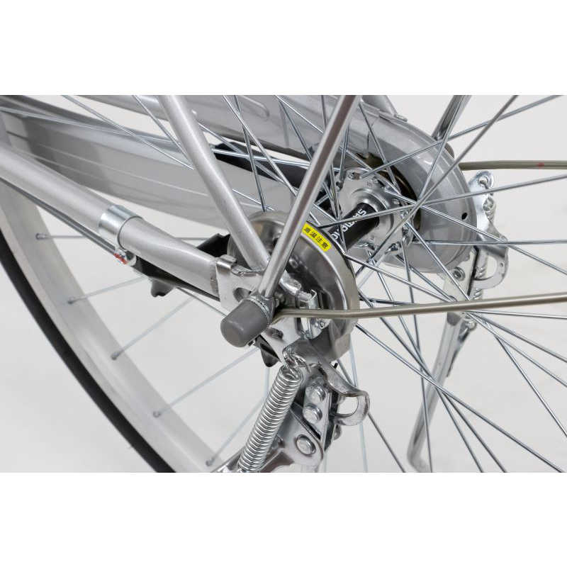 MARCLE MARCLE シティサイクル自転車 リブレットホームEX 241-F ［24インチ］ シルバー 【組立商品につき返品不可】 ﾘﾌﾞﾚｯﾄﾎｰﾑEX241F ﾘﾌﾞﾚｯﾄﾎｰﾑEX241F