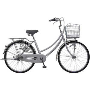 MARCLE シティサイクル自転車 リブレットホームEX 243-F ［内装3段 /24インチ］ シルバー 【組立商品につき返品不可】 ﾘﾌﾞﾚｯﾄﾎｰﾑEX243F