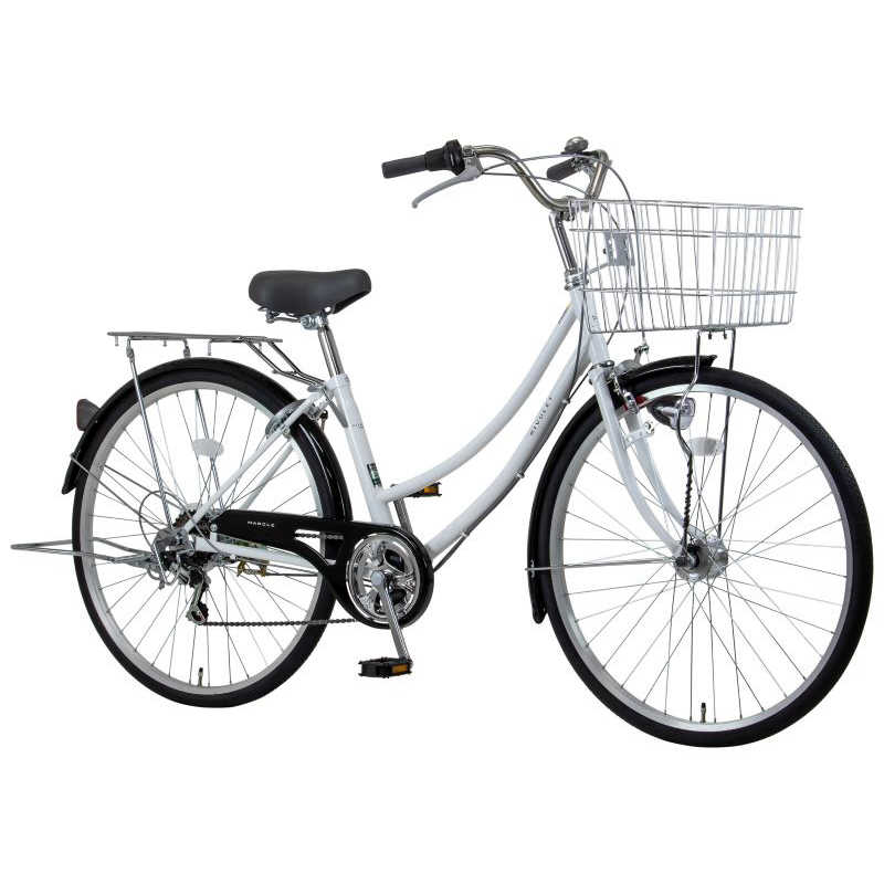 MARCLE MARCLE 自転車 シティサイクル リブレットホーム ホワイト【組立商品につき返品不可】 ﾘﾌﾞﾚｯﾄﾎｰﾑ266F ﾘﾌﾞﾚｯﾄﾎｰﾑ266F