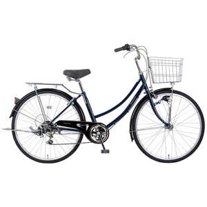 MARCLE 自転車 シティサイクル リブレットホーム ダークブルー【組立商品につき返品不可】 リブレットホーム266F