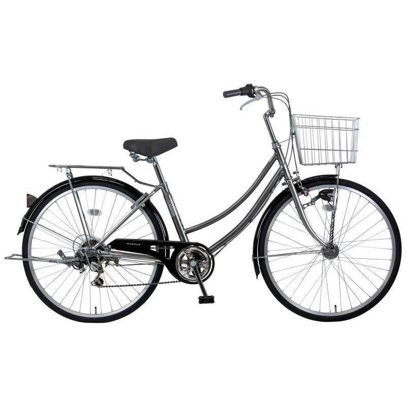 MARCLE MARCLE 自転車 シティサイクル リブレットホーム シルバー【組立商品につき返品不可】 ﾘﾌﾞﾚｯﾄﾎｰﾑ266F ﾘﾌﾞﾚｯﾄﾎｰﾑ266F