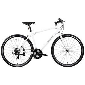 NESTO 自転車 クロスバイク 700X32C VACANZE (バカンゼ) 1-F [フレームサイズ：500mm/外装21段変速] ホワイト 【組立商品につき返品不可】 バカンゼ1F