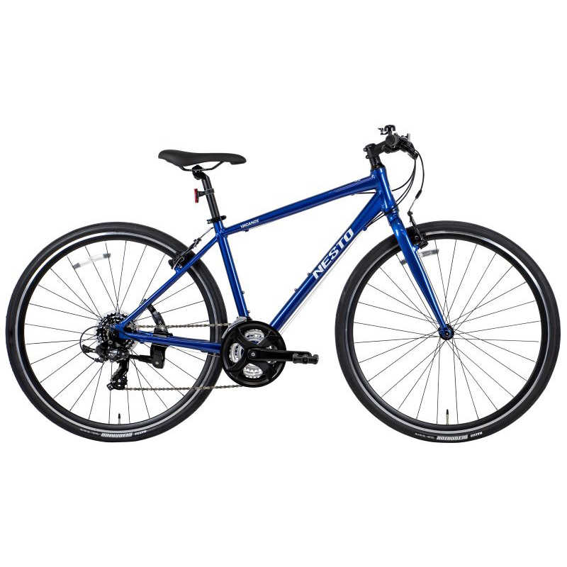 NESTO NESTO 自転車 クロスバイク 700X32C VACANZE (バカンゼ) 1-F [フレームサイズ：500mm/外装21段変速] ブルー 【組立商品につき返品不可】 バカンゼ1F バカンゼ1F