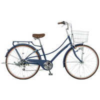 FUJI レトロ　自転車 ネイビー 26インチ FUJI レトロ 自転車 ネイビー 26インチ - メルカリ