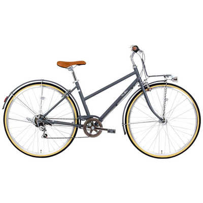店舗受取限定】クロス カプリース400 700C外6 マットグレー