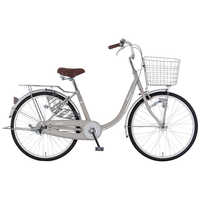 MARUKIN 自転車 ロマーナ [24インチ] マットベージュ 【組立商品につき 