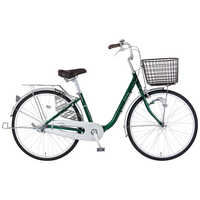 MARUKIN 自転車 プチベル [24インチ] ダークグリーン 【組立商品につき 