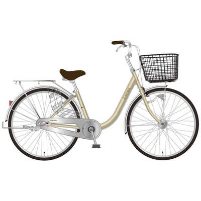 MARUKIN 自転車 プチベル [24インチ] ライトゴールド 【組立商品につき 
