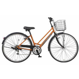 MARUKIN 自転車 レアルタシティ276C レアルタシティ ［27インチ］ オレンジ【組立商品につき返品不可】 ﾚｱﾙﾀｼﾃｨ276C