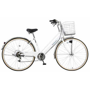 MARCLE 自転車 リブレットシティEX276C リブレットシティ ［27インチ］ ホワイト【組立商品につき返品不可】 ﾘﾌﾞﾚｯﾄｼﾃｨEX276C