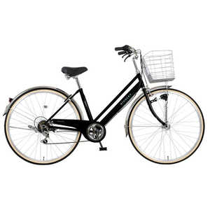 MARCLE 自転車 リブレットシティ EX276-D ブラック [外装6段/27インチ]【組立商品につき返品不可】 ﾘﾌﾞﾚｯﾄﾎｰﾑEX276_D