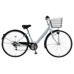 MARCLE 自転車 リブレットシティ 276-D ライトグレー [外装6段/27インチ]【組立商品につき返品不可】 ﾘﾌﾞﾚｯﾄｼﾃｨ276_D