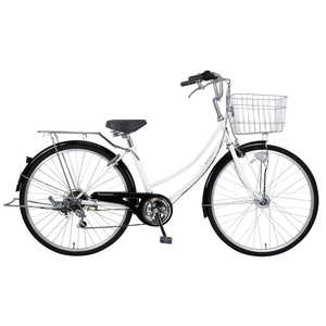 MARCLE 自転車 リブレットホーム 266-D ホワイト [外装6段/26インチ]【組立商品につき返品不可】 ﾘﾌﾞﾚｯﾄﾎｰﾑ266_D