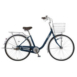 MARUKIN 自転車 ロマーナ 261-D ROMANA マットダークブルー [26インチ]【組立商品につき返品不可】 MK-22-021