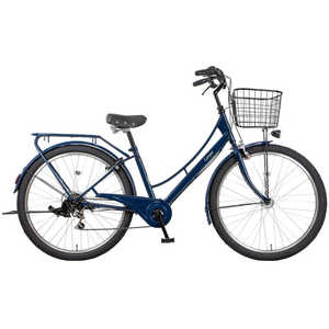 MARUKIN 自転車 カンペール 276-D CAMPER ダークブルー [外装6段/27インチ]【組立商品につき返品不可】 ｶﾝﾍﾟｰﾙ276_D