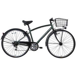 MARUKIN 自転車 オネストワン 276-D オリーブグリーン [外装6段 /27インチ]【組立商品につき返品不可】 ｵﾈｽﾄﾜﾝ276_D