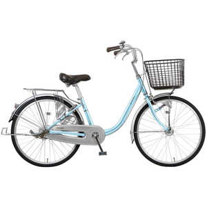 MARUKIN 自転車 プチベル PetitBelle 241-E ライトブルー (24インチ)【組立商品につき返品不可】 ﾌﾟﾁﾍﾞﾙ241_E