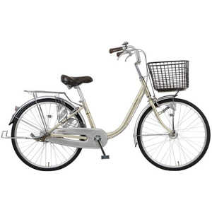 MARUKIN 自転車 プチベル PetitBelle 241-E ライトゴールド (24インチ)【組立商品につき返品不可】 ﾌﾟﾁﾍﾞﾙ241_E