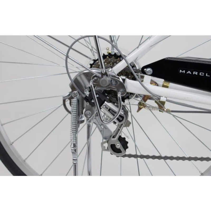 MARCLE MARCLE 自転車 リブレットホーム ホワイト [外装6段 /26インチ]【組立商品につき返品不可】 ﾘﾌﾞﾚｯﾄﾎｰﾑ266_E ﾘﾌﾞﾚｯﾄﾎｰﾑ266_E