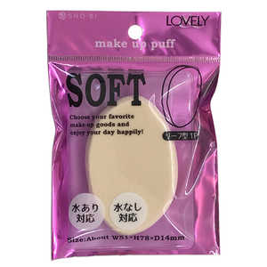 粧美堂 ホームユースパフ ケース有り 