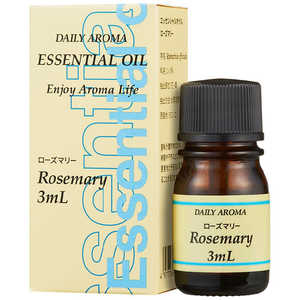 デイリーアロマジャパン エッセンシャルオイルミニローズマリー 3ML デイリーアロマ エッセンシャルオイルミニローズマリー3 デイリーアロマジャパン エッセンシャルオイルミニローズマリー 3ML デイリーアロマ エッセンシャルオイルミニローズマリー3