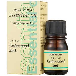 デイリーアロマジャパン 3ML デイリーアロマ エッセンシャルオイルミニシダーウッド デイリーアロマジャパン 3ML デイリーアロマ エッセンシャルオイルミニシダーウッド