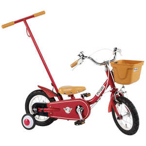 ピープル 子供用自転車 12型 いきなり自転車() スカーレット【組立商品につき返品不可】 YGA307