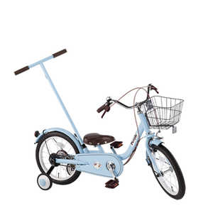 ピープル 子供用自転車 16型 いきなり自転車(ブルーグレイ) (2019年モデル)【組立商品につき返品不可】 YGA319