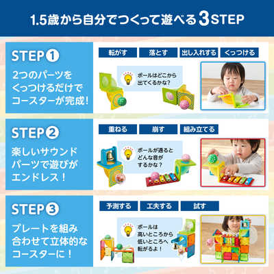 ピープル ピタゴラスBASIC 知育いっぱい！ボールコースタ