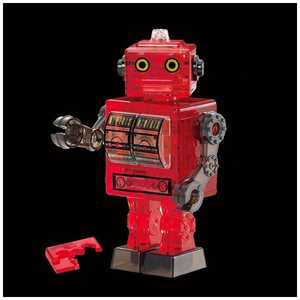 ビバリー クリスタルパズル ブリキ ロボット･レッド クリスタルPブリキロボットR