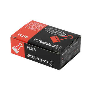 プラス Wクリップ小BK10個入 CP-105