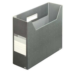 プラス デジャヴカラーズシリーズ ボックスファイル A4 レギュラー STG FL-023BF