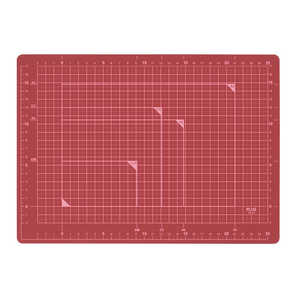 プラス カッティングマットA4RD CS-A4