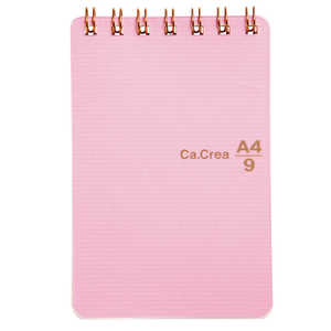 プラス Ca.Crea カ.クリエ ツインリング A4×1/9サイズ こすもす RT-740GC プラス Ca.Crea カ.クリエ ツインリング A4×1/9サイズ こすもす RT-740GC