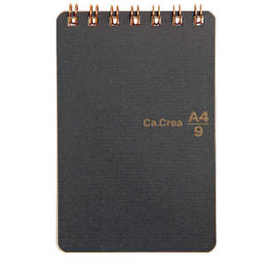 プラス Ca.Crea カ.クリエ ツインリング A4×1/9サイズ くろ RT-740GC プラス Ca.Crea カ.クリエ ツインリング A4×1/9サイズ くろ RT-740GC