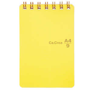 プラス Ca.Crea カ.クリエ ツインリング A4×1/9サイズ れもん RT-740GC プラス Ca.Crea カ.クリエ ツインリング A4×1/9サイズ れもん RT-740GC