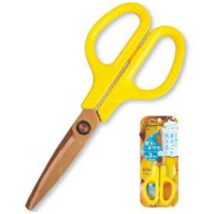 プラス キッチンバサミ フィットカットカーブ 洗えるチタン SC-175STW パプリカイエロー 34-556