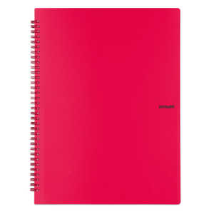 プラス クリアーファイル 9ポケット ツインリング型 ［トレカ/20シート］ ito/oshi(イトオシ) レッド FL-320CF