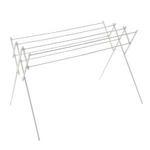 平安伸銅工業 室内物干し 物干しスタンド 伸縮タイプ マットホワイト タオル干し 幅70～126cm OH120WH