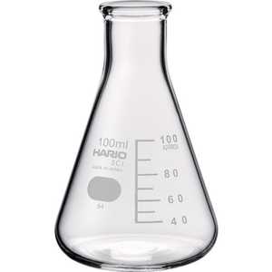 ハリオサイエンス HARIO 三角フラスコ 目安目盛付 100ml SF100SCI_ ハリオサイエンス HARIO 三角フラスコ 目安目盛付 100ml SF100SCI_