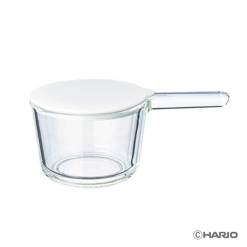 ハリオ ハリオ ガラスの小鍋 ホワイト GKN-300-W GKN-300-W